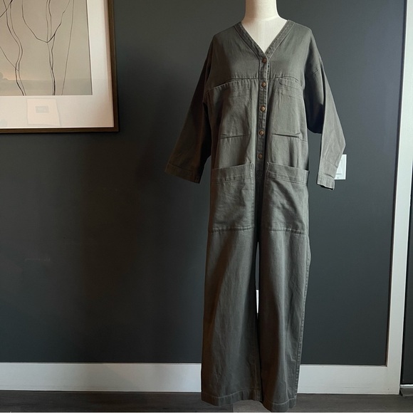 Ilana Kohn Tuck Coverall Jumpsuit - Picture 4 of 14